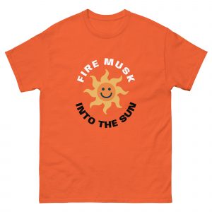 Fire Musk (into the sun) tee
