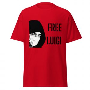 Free Luigi (taxicam pic) T-shirt
